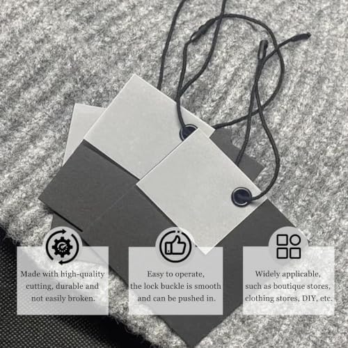 Acuteye 1000Pcs 7.5-inch Hang Tag Nylon String for Clothes Tags - Image 4