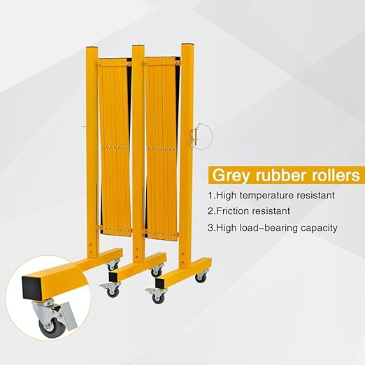 GYMTIME Metal Expandable Barricade, Safety Barrier - Image 7