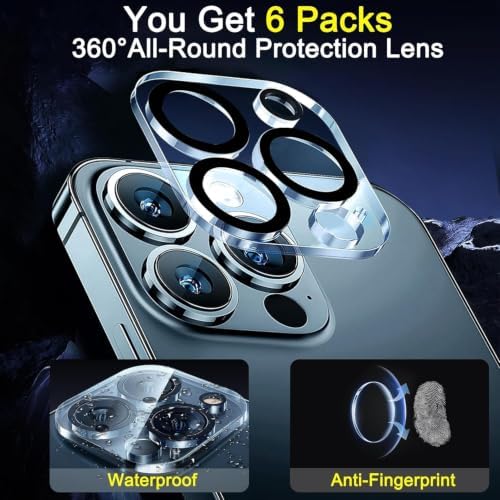 Ferilinso Camera Lens Protector for iPhone 14 Pro Max/15 Pro Max/14 15 Pro - Image 3