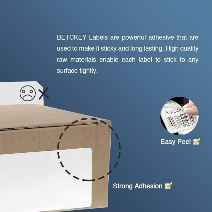 BETCKEY - Compatible Shipping Labels Replacement - Image 4