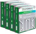 Filterbuy 20x25x5 Air Filter MERV 8 Dust & Allergy Defense (4-Pack) by Filterbuy