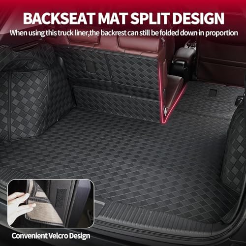 Cargo Liner backrest mat fit for 2022-2026 Jeep Wagoneer - Image 3