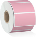 Misofuki 2.25" x 1.25" Pink Direct Thermal Barcode Labels 1000 Pcs by Misofuki