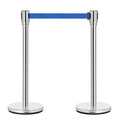 DuraSteel Chrome Crowd Control Barriers Stanchions by DuraSteel