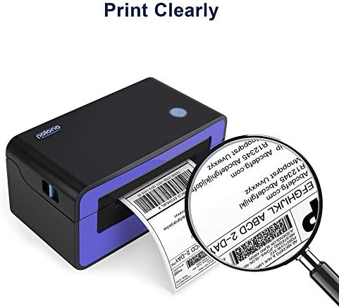POLONO 4x6 Thermal Labels Fanfold, 500 Shipping Labels for Label Printer - Image 3