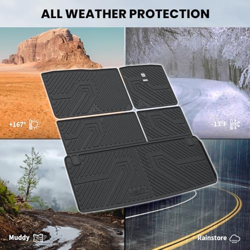 LASFIT Cargo Mats for Nissan Armada 2017-2024 / Infiniti QX80 2011-2024 - Image 5