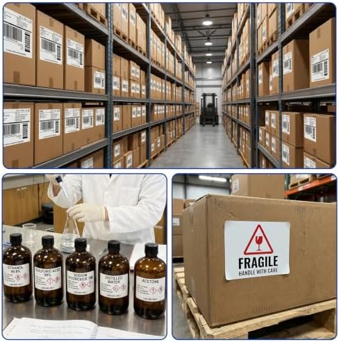 ESSENTIAL 4" x 3" Direct Thermal Labels, 1" Core (850 Labels, 1Roll) - Image 6