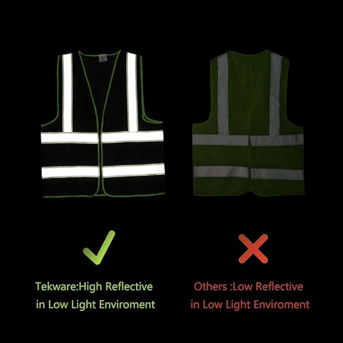 Tekware Safety Vest with High Reflective Strips - Image 3
