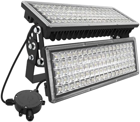 Kekeou 200W Stadium Lights 28000LM, Outdoor Flood Light Area Lighting 6500K by Kekeou
