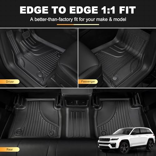 Floor Mats for 2011-2021 Jeep Grand Cherokee & 2022 Grand Cherokee WK - Image 2