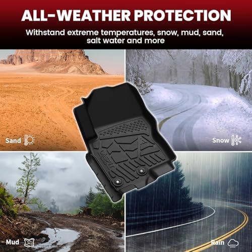 LASFIT Floor Mats for Nissan Frontier King Cab 2009-2021 (Not Fit Crew Cab) - Image 5