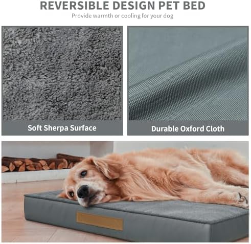 Outdoor Waterproof Orthopedic Dog Bed for Medium Size Dogs - Image 6