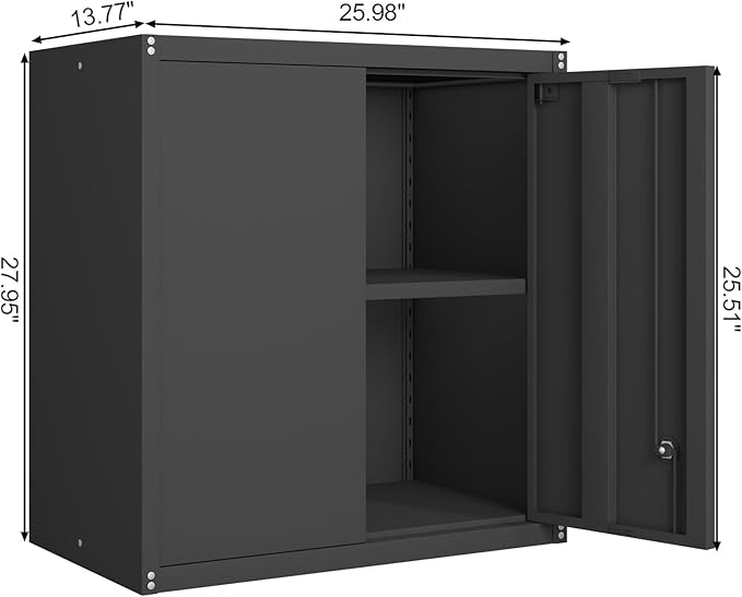 GREATMEET Metal Garage Storage Cabinet - Image 3