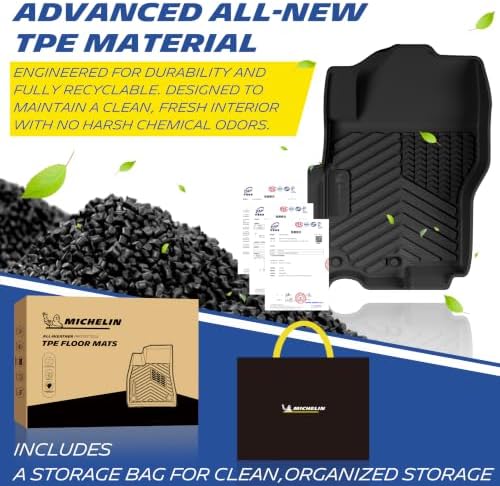 Michelin Vehicle Mats for 2022-2026 Nissan Frontier Crew Cab - Image 7