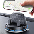 ACMEZING Ultra-Compact Car Phone Holder [Thick Case Friendly | 78LB Suction] 360° Rotate & 30° Tilt Car Phone Mount, Uneven Dashboard Ready, Phone Holders for Your Car for All Smartphones by ACMEZING