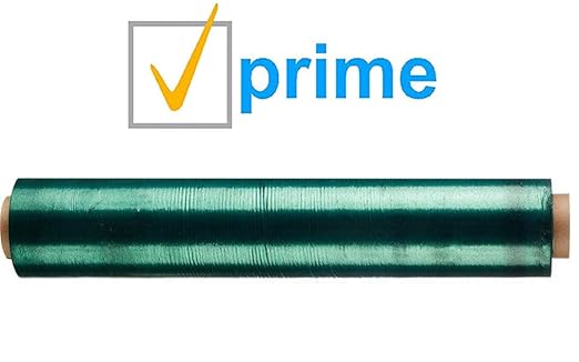 APQ 4 Rolls of Blown Hand Stretch Film 18" x 1500'. Green Hand Stretch Wrap - Image 7