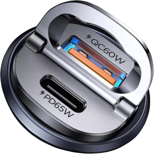【Upgraded】 125W Car Charger USB C Fast Charge for iPhone 18 Pro Max by MRGLAS