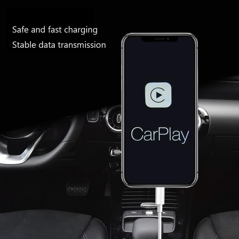6.6FT Car Carplay Cable for iPhone 18 17 15 16 Pro Max, USB A to USB C for Carplay USB C Cord, Car Charger for iPhone 17 Air/18 Duo Charging Cable, iPad Pro, iPad Air 5th, Mini 6th Gen Charger Cord - Image 5