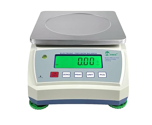 TREE HRB-XG 3101 High Resolution Balance, 3100 G X 0.1 G Accurate Digital - Image 2