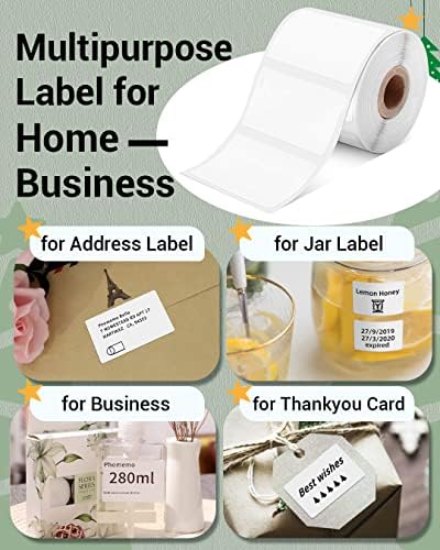 Phomemo Labels 3 Rolls, 1.57"x1.18", for M110/M100/M220/M108, 960 PCS - Image 5