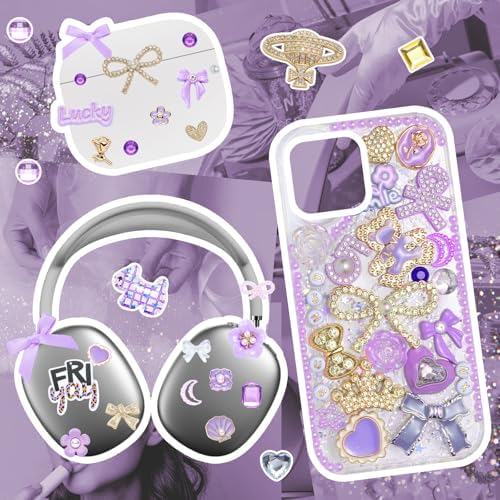 EIiovcnya 2380 Pcs Junk Case Charms Kit - DIY Phone Charms & Nail Art - Image 4