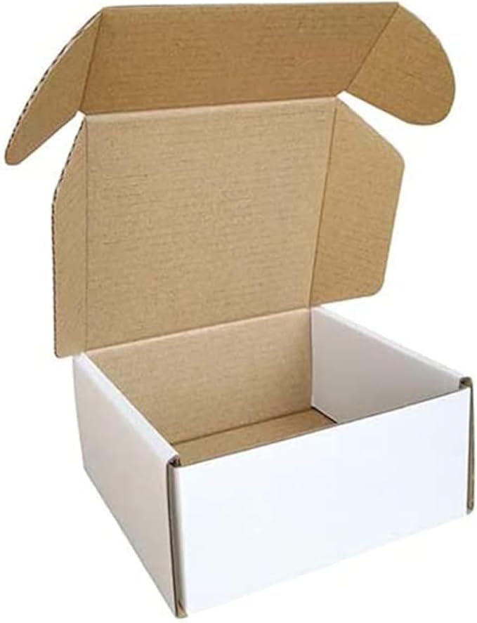 50 Pack 4x4x2'' Small Shipping Boxes, Corrugated Cardboard Mailers - Image 2