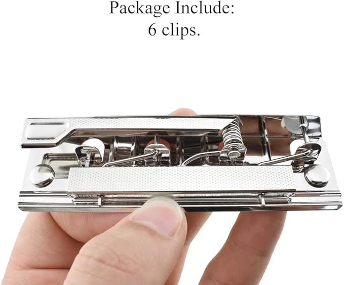 HAHIYO Silver Meta Clips - Image 7