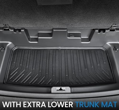 Floor Mats for Chevy Traverse 2018-2023 7 Seats w/Captain Chair - Image 6