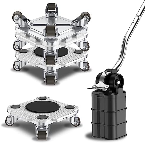 ONEON Furniture Mover with Wheels & Aux. Lifter-Gray Connect Dolly Pro by ONEON