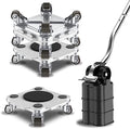 ONEON Furniture Mover with Wheels & Aux. Lifter-Gray Connect Dolly Pro by ONEON