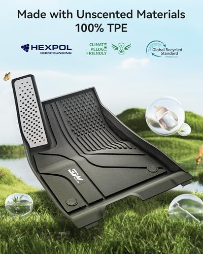 3W Floor Mats for Tesla Model 3 Highland 2024-2026 with Metal Pedal - Image 5