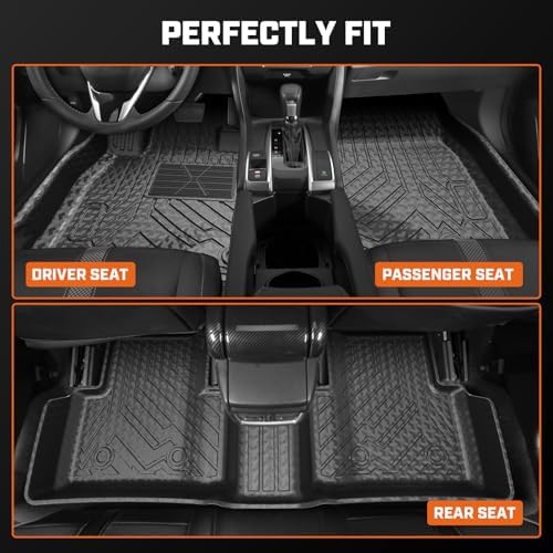Mixsuper Floor mat for Honda Accord (Include Hybrid) 2023-2026 - Image 4