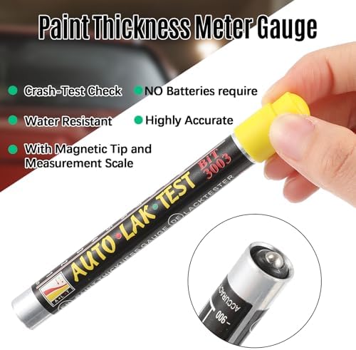 Relaxweex 1 Pcs Paint Thickness Tester Meter Gauge for Car Inspection - Image 3