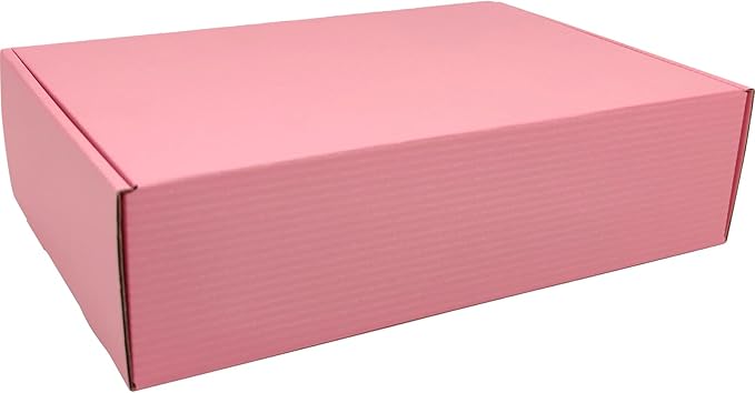 Pink Shipping Boxes for Small Business Pack of 20-12x9x4 inches Cardboard - Image 5