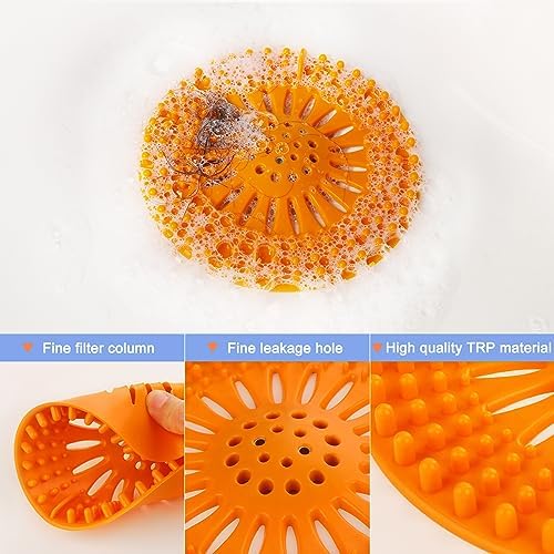 Gotega Hair Catcher Shower Drain with Iron for Bathroom Bathtub Tub Shower - Image 5