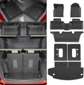Floor Mats Set (7 PCS) for 2016-2025 2026 Dodge Durango 6-Seater by Dattumar