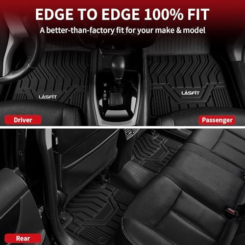 LASFIT Floor Mats for Nissan Rogue 2020 2019 2018 2017 2016 2015 2014 - Image 3