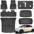 SUPER LINER Tesla New Model Y Standard Floor Mats 2025 2026, TPE 9PCS by SUPERLINER