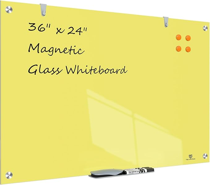 TSJ OFFICE Glass Dry-Erase Board by TSJOFFICE