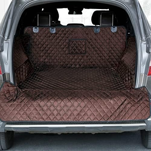PETICON SUV Cargo Liner for Dogs, Trunk Cover with Bumper Flap Protector by PETICON