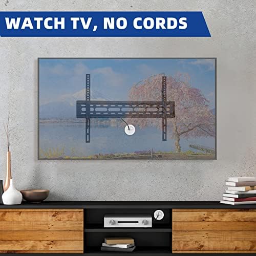 TV Wire Hider Kit for Wall Mount TV, in Wall Cable Management Kit, Includes 2 Pass Throughs and Hole Saw Drill Attachment for Easy Install（Off-White） - Image 2