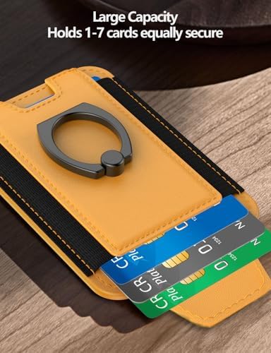 for Magsafe Wallet with Grip, 6-Card Holder; Stronger Magnetic Phone Wallet - Image 2