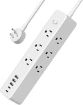 Surge Protector Power Strip, 9 Widely Spaced Outlets, 3 USB A & 2 USB C Ports by PATDEENREE