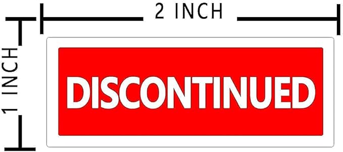 Discontinued Retail Labels, 2x1Inch Warehouse Inventory Label, 500 per Roll - Image 4