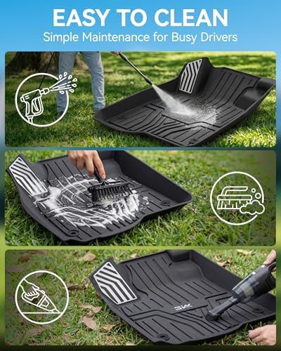3W Floor Mats with Metal Pedals Fit for Honda CR-V 2023 2024 2025 2026 - Image 6