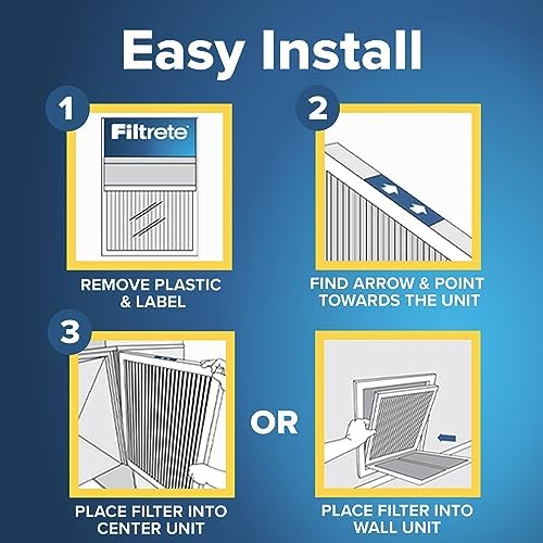 Filtrete 20x25x1 Air Filter, MERV 5, MPR 300, 6 HVAC Filters - Image 3