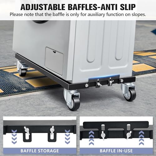 KEDSUM Industrial Mover Dolly with Sturdy Steel Frame, 1800LBS - Image 4