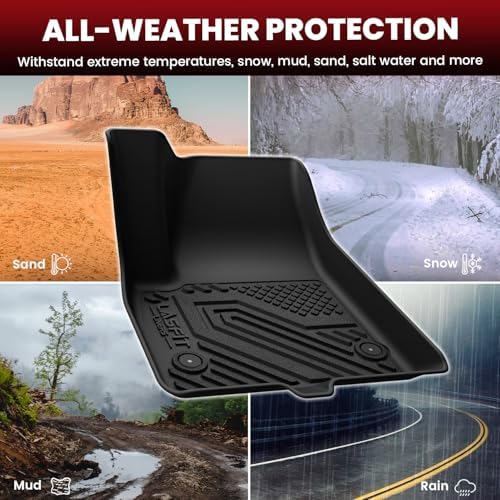 LASFIT Floor Mats & Cargo Liner with Backrest Mat 2020-2025 & Only 7 Seats - Image 6