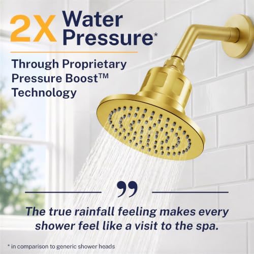 HammerHead Metal Filtered Shower Head High Pressure Removes Chlorine - Image 6