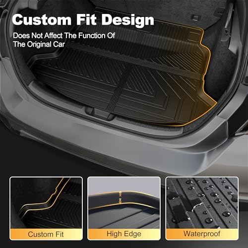Trunk Mat Fit for 2022-2026 Honda Civic Hatchback Sport/EX-L/LX - Image 3